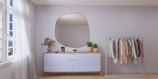 istock Living room interior 3d render, 3d illustration 1482670681