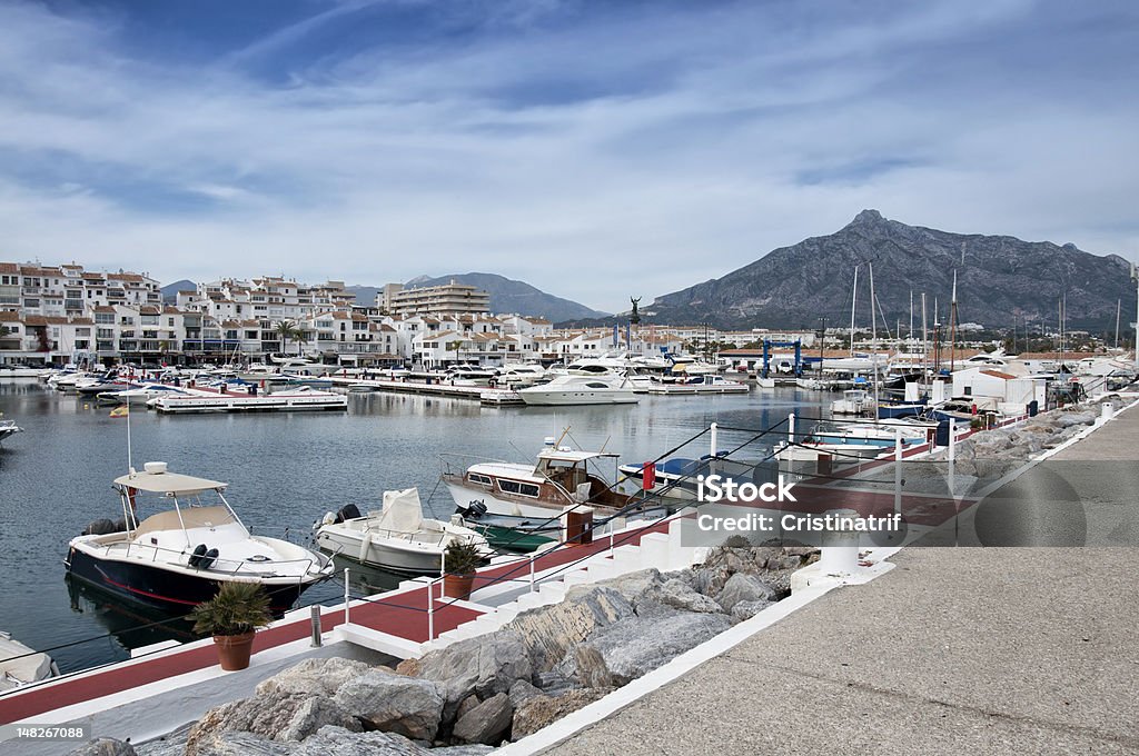 La marina de Puerto Banus, Costa del Sol en Espagne - Photo de Andalousie libre de droits