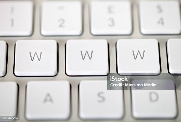 Www Keys Stock Photo - Download Image Now - Color Image, Communication, Computer Key