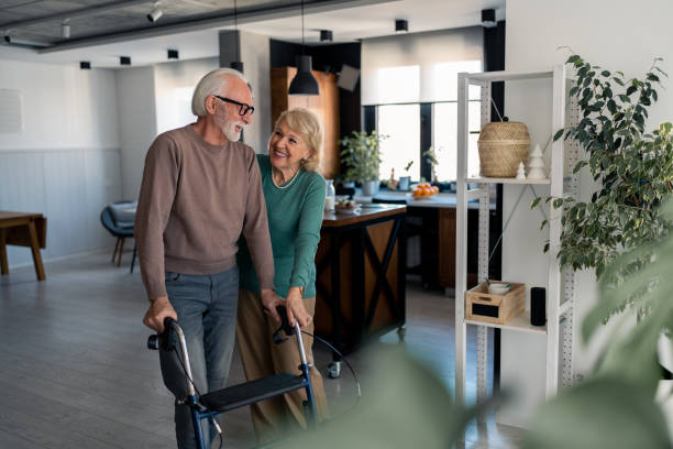 istock Happy elderly couple in love 1482675352