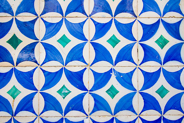 istock Seamless old tiles on building wall 148267569