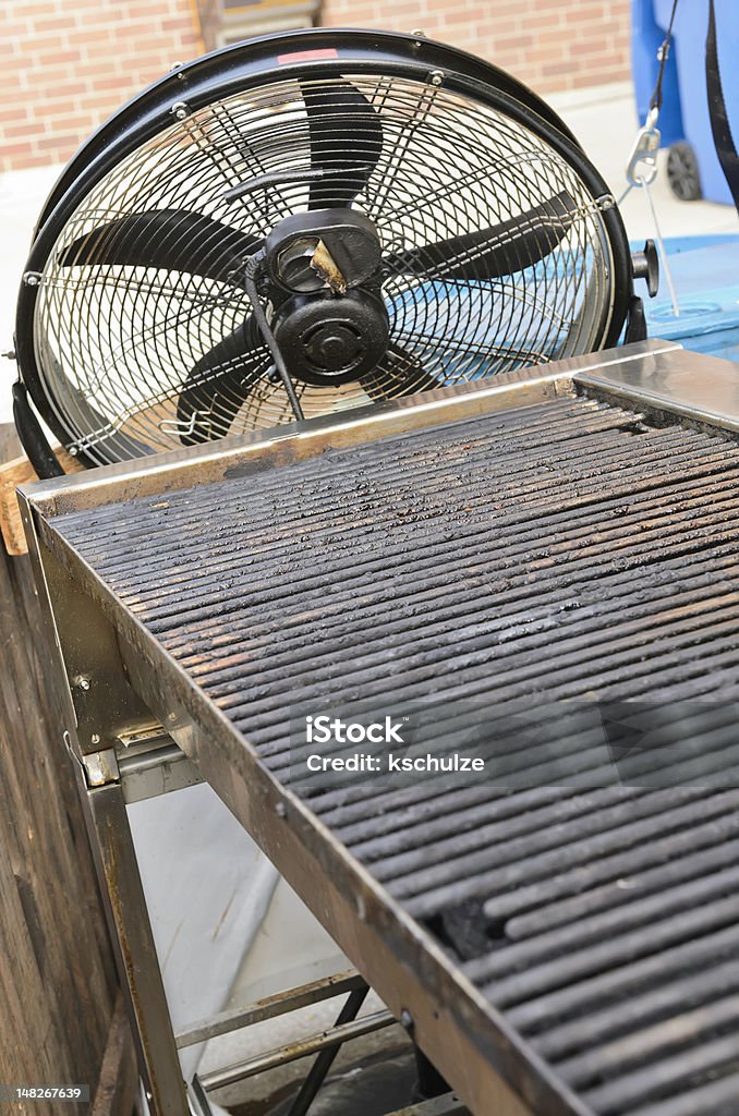 Outdoor Churrasco Sistema de Ventilação - Royalty-free Ao Ar Livre Foto de stock