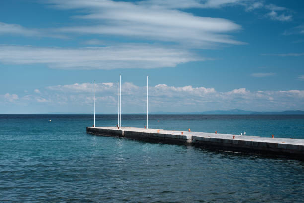 istock old solitary pier stretches into the sea 1482678237