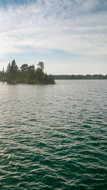 istock Foggy Mist over Lake Superior 1482683944