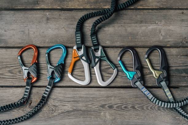 istock Via ferrata climbing equipmen 1482694714