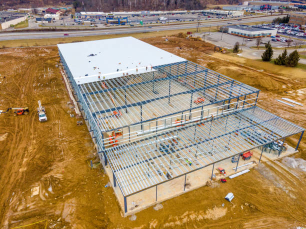 istock Commercial Roof Install 1482696410