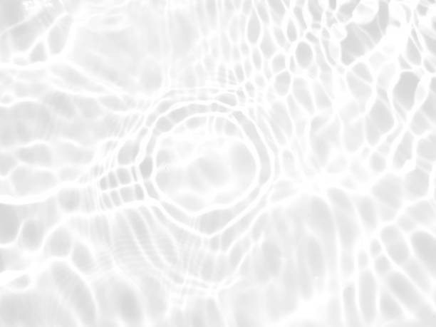 istock Defocus blurred transparent white colored clear calm water surface texture with splashes and bubbles. Trendy abstract nature background. Water waves in sunlight with copy space. White water shine 1482702221