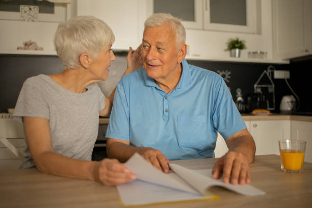 istock Happy senior couple 1482703303