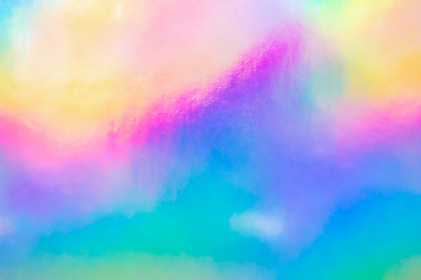 istock Holographic rainbow foil iridescent texture abstract hologram background 1482703774