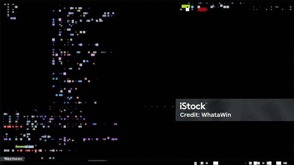 Programming Console With Dark Background Coding Vector Illustration ...