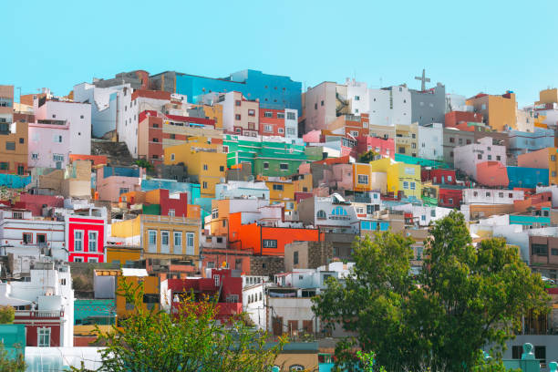 istock Traditional Spanish houses located on the hill 1482714380
