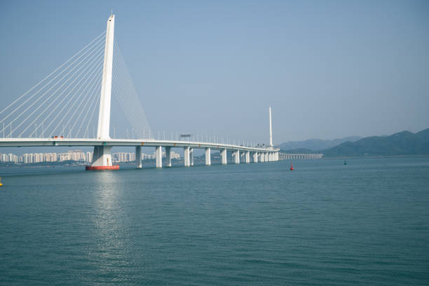 istock Bridge Connecting Hong Kong 1482720303