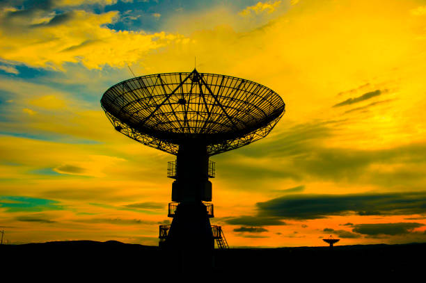 istock Radio telescopes and the Milky Way at night 1482720359