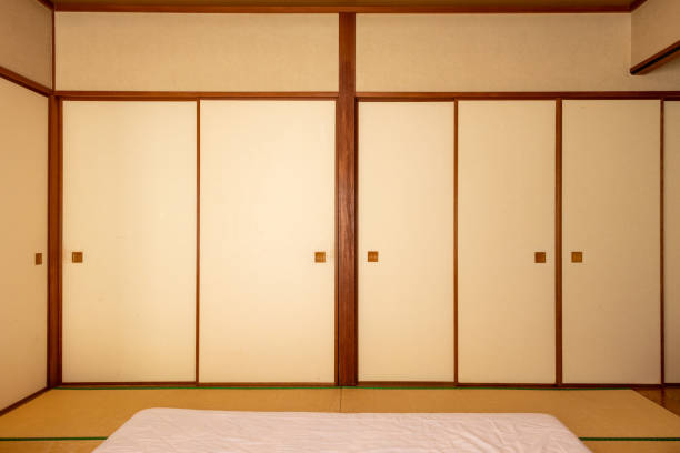 istock Japanese-style room seen from the front 1482746428
