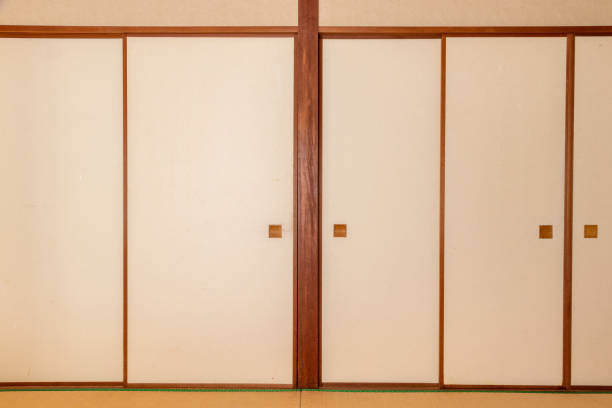 istock Japanese-style room seen from the front 1482746430