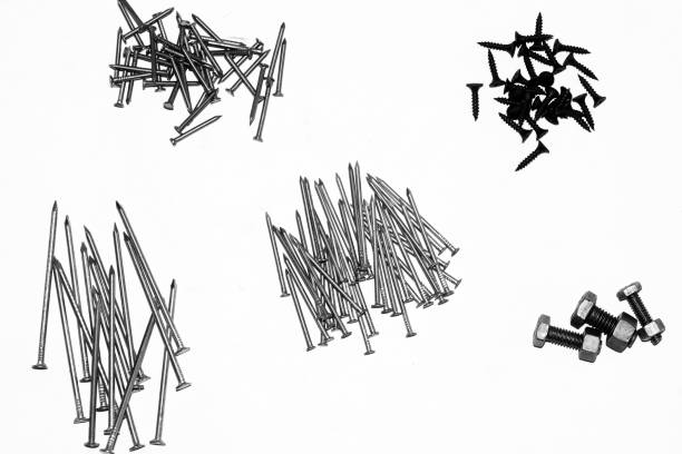 istock A set of a hardware on a black background . High angle view. 1482750652