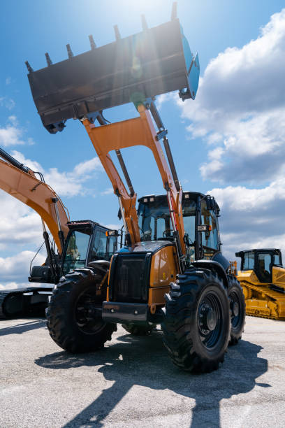 istock Fleet of construction machines. 1482768388