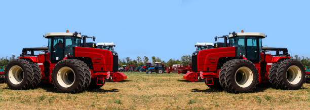 istock Agricultural tractors 1482768649
