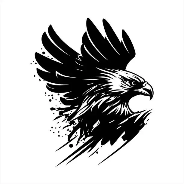 Vector illustration of Eagle Icon