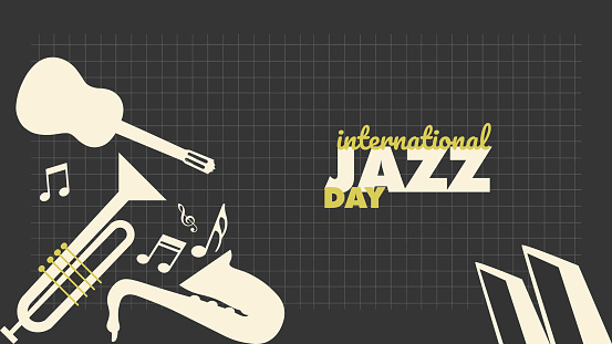 international jazz day poster design