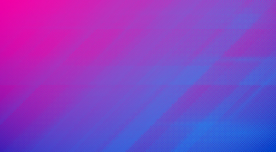 Bright neon pink, purple and blue colored bright vaporwave synthwave style halftone pattern vector background illustration