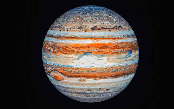 Artist view of the Jupiter Planet stock photo