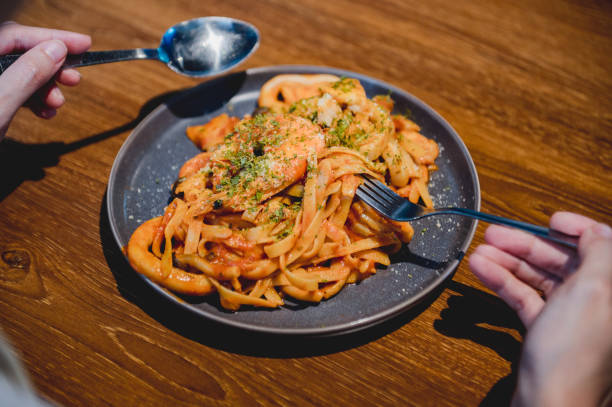 istock I like to eat seafood pasta 1482786969