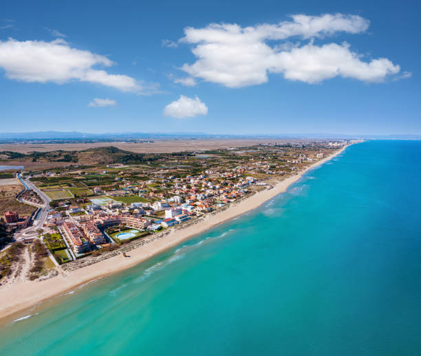 istock Playa de Dosel, Dossel beach in Cullera and Mareny beach in Valencia Spain 1482790281