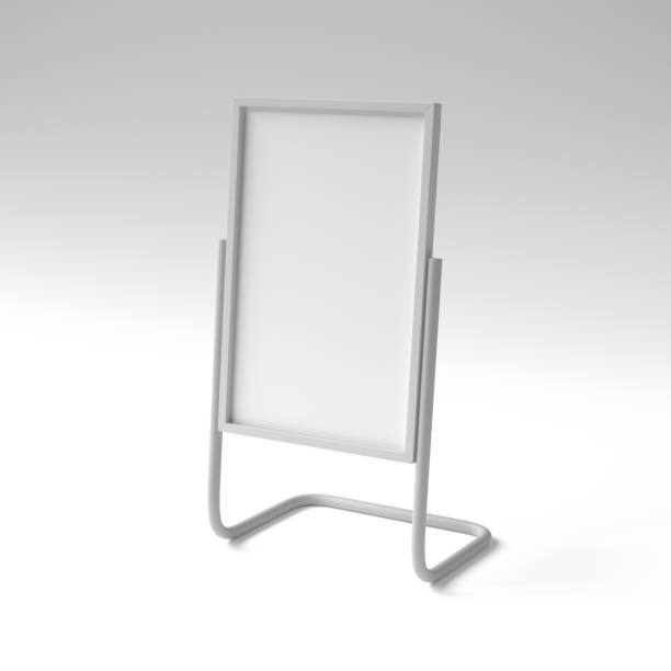 istock Advertising Stand on a White Background 1482799389