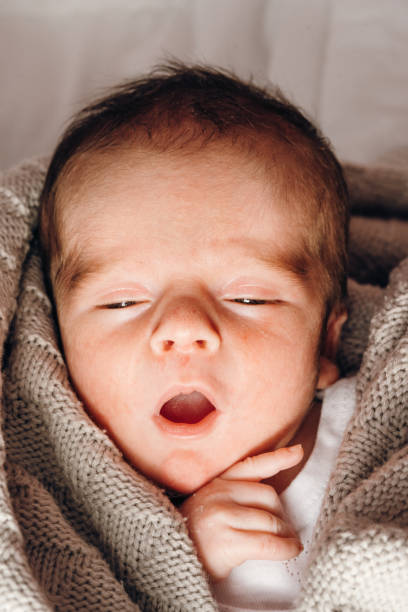 istock Sleeping new born baby boy 1482807032