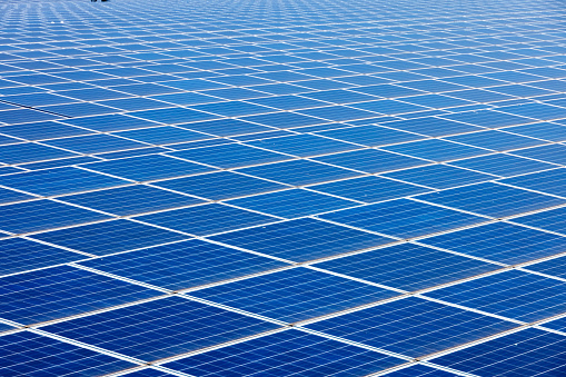 Solar panels for a decarbonized society