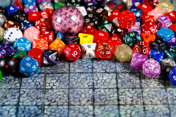 istock Dice for board game and role-playing game 1482812711