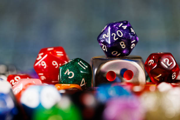 istock Dice for board game and role-playing game 1482812713