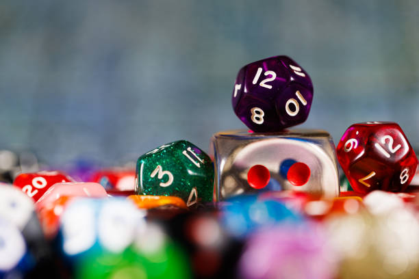 istock Dice for board game and role-playing game 1482812777
