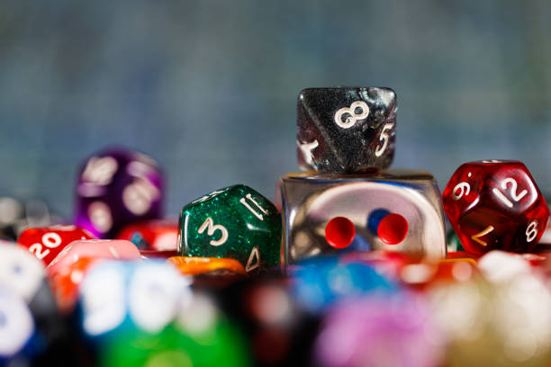 istock Dice for board game and role-playing game 1482812786