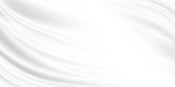 istock Abstract white fabric background with copy space illustration 1482819390