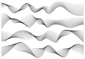 istock Abstract wavy lines 1482831708