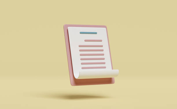 istock pink clipboard white checklist paper isolated on yellow background. project plan, business strategy concept, 3d illustration, 3d render 1482832187