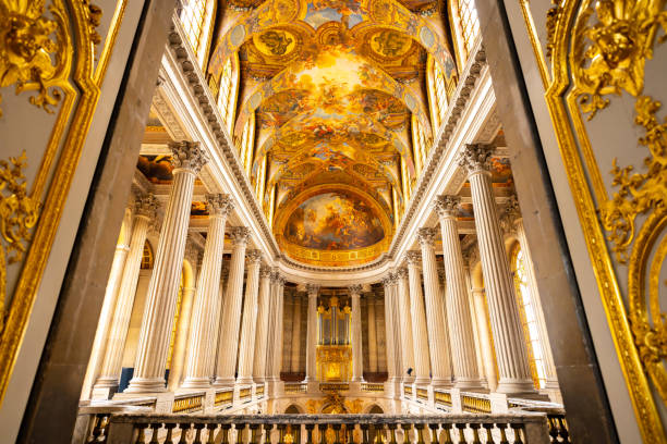 Palace Versailles, it was a royal chateau and added to the UNESCO list of World Heritage Sites, France, Paris. France, Paris - September 18, 2022: Palace Versailles, it was a royal chateau and added to the UNESCO list of World Heritage Sites. palace of versailles stock pictures, royalty-free photos & images
