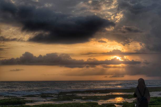 istock Sunset at Mbuluk Beach Yogyakarta Indonesia 1482864346