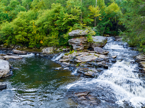 Rural Virginia, Remote Waterfall