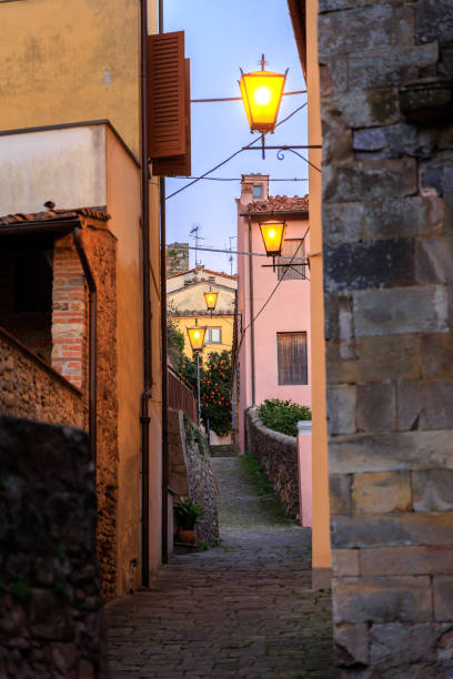 istock Vicopisano at dusk old Tuscan town 1482877878