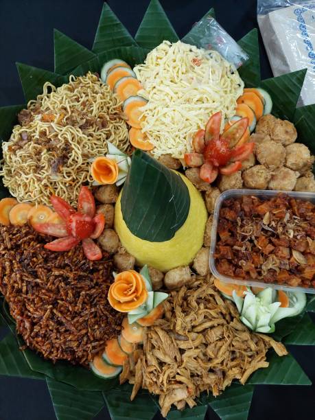 istock Traditional dish from Indonesia called as Tumpeng 1482882706