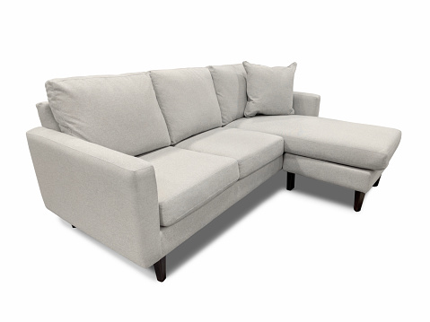 Modern sofa on white background with clipping path