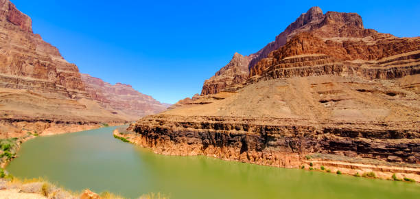 istock Colorado River from Below the Grand Canyon West Rim 1482890920
