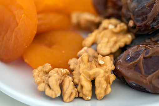 Dates, Walnuts and Dried Apricots , Ramadan Iftar