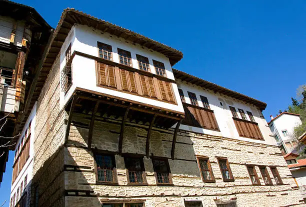 Traditional house at Kastoria Makedonia Greece