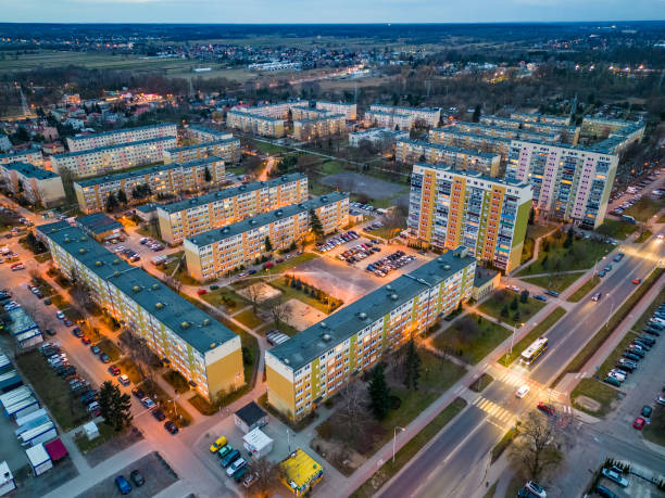 istock View at Pabianice city from a drone 1482896695
