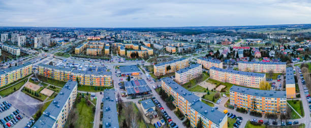 istock View at Pabianice city from a drone 1482896838