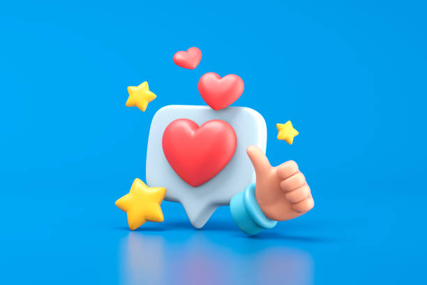 istock Speech bubble with social media notifications icons 1482898477